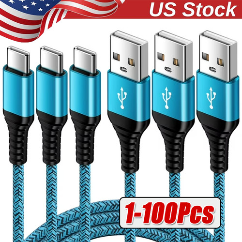 Braided usb type fast - braided, type-c