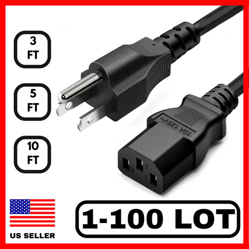 Lot prong power cord - lot,
